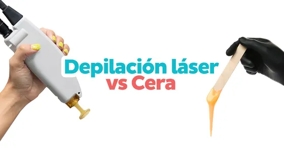 Cabezal de láser frente a espátula de cera: depilación láser o cera